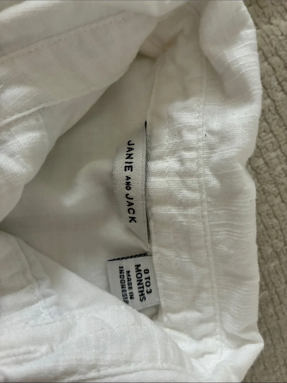 Janie and Jack 100% Cotton Baby Romper Brand New